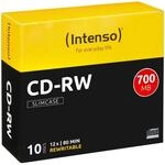 Intenso CD-RW 12x 10er SC Jewel Case