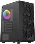 AeroCool PC Geh&auml;use Hive FRGB Mid-Tower Schwarz