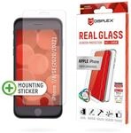 DISPLEX Panzerglas (10H, 2D) f&uuml;r Apple iPhone 12/12 Pro, Eco-Montagerahmen,