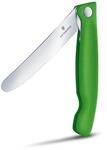 VICTORINOX Gem&uuml;semesser Swiss Classic silber, gr&uuml;n
