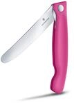 VICTORINOX Gem&uuml;semesser Swiss Classic silber, pink