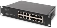 Digitus 16-Port Gigabit Switch, 10 Zoll, Unmanaged