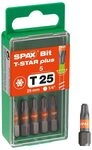 SPAX Bits T25 T-STAR Plus, 5St.