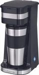 CLATRONIC KA 3733 Kaffeemaschine schwarz/Edelstahl