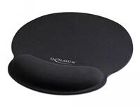 DeLOCK Ergonomisches Mauspad mit Handballenauflage schwarz