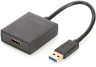 Digitus USB-A 3.2 Gen 1 to HDMI Graphic Adapter 1x HDMI, FullHD 1080p, Black