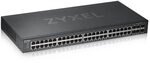 Zyxel Switch 50-Port Gigabit 44-Port Ethernet, 4-Port Combo, 2-Port SFP Smart Managed