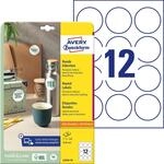 AVERY Zweckform Etiketten L3416-10 wei&szlig; 60,0 x 60,0 mm