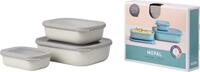 MEPAL Multisch&uuml;ssel Set Cirqula, nordic white, 0,5/1,0/2,0 l
