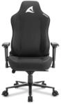 Sharkoon SKILLER SGS40 Fabric Gaming-Stuhl, schwarz