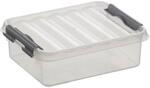 sunware Q-line Aufbewahrungsbox 1,0 l 20,0 x 15,0 x 6,0 cm - transparent