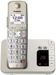 Panasonic Schnurloses Telefon mit Anrufbeantworter KX-TGE260GN champagner
