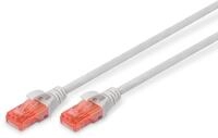 Digitus Patch-Kabel RJ-45 (M) zu RJ-45 (M) 0.5m CCA U/UTP Cat 6 grau (DK-1612-005)