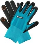 GARDENA Gartenhandschuhe 7 anthrazit, t&uuml;rkis