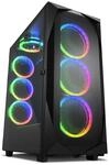 Sharkoon PC Geh&auml;use REV300 RGB Black ATX schwarz