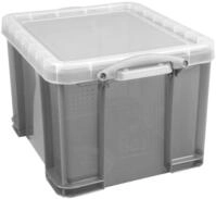 Really Useful Box Aufbewahrungsbox 35,0 l - 48,0 x 39,0 x 31,0 cm transparent,...