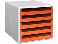 M&M Schubladenboxen Schubladenbox sunny-orange 30050959 DIN A4 28,5 x 35,7 x 26,0 cm