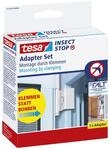 tesa Klemmscharnier f&uuml;r Fliegengitter Insect Stop Falt Adapter Set wei&szlig;