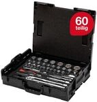 Wiha Steckschl&uuml;ssel-Satz 1/4" und 1/2" 44685 60-tlg.