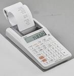 CASIO Tischrechner druckend HR-8RCE-WE wei&szlig;