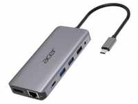 Acer HP.DSCAB.009, Acer 12-in-1 Mini Dock USB Type-C zu 2x USB 3.2, 2x USB 2.0,