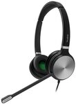 Yealink YHS36 Dual Headset, schwarz / silber