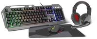 Speedlink LUNERA 4in1 RGB Gaming Set, schwarz - DE Layout