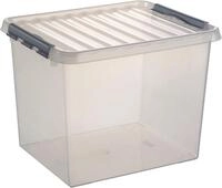 sunware&reg; Aufbewahrungsbox Q-line 52,0 l - 50,0 x 40,0 x 38,0 cm transparent
