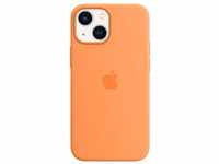 Apple Silikon Case mit MagSafe für Apple iPhone 13 mini, gelborange