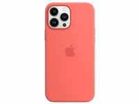 Apple Silikon Case mit MagSafe für Apple iPhone 13 Pro Max, pink pomelo