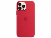 Apple Silikon Case mit MagSafe für Apple iPhone 13 Pro Max, rot