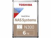 Toshiba HDWG460EZSTA, Toshiba N300 NAS - 6 TB, retail HDD intern - 3.5 ",