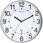 UNiLUX Funkwanduhr Wave &Oslash; 30 cm grau