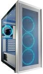LC Power Gaming-PC Geh&auml;use LC-802W-ON Midi-Tower wei&szlig;