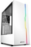 Sharkoon PC Geh&auml;use RGB Slider White ATX wei&szlig;