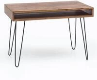 WOHNLING WL1.995 Schreibtisch BAGLI Sheesham 60 cm x 110 cm x 76 cm