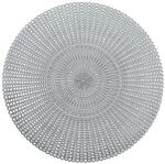 Zeller Platzset rund silber