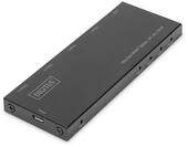 Digitus Ultra Slim HDMI Splitter, 1x4, 4K/60Hz HDR, HDCP 2.2, 18 Gbps, Micro USB