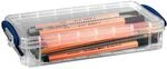 Really Useful Box 0,55 l Aufbewahrungsbox 22,0 x 10,0 x 4,0 cm - transparent