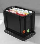 Really Useful Box Aufbewahrungsbox 19,0 l - 39,5 x 25,5 x 29,0 cm schwarz
