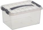 sunware Q-line 30,0 x 20,0 x 14,0 cm Aufbewahrungsbox 6,0 l - transparent