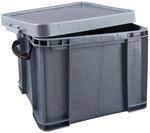 Really Useful Box Aufbewahrungsbox 35,0 l - 48,0 x 39,0 x 31,0 cm silber