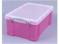 Really Useful Box Aufbewahrungsboxen Useful Box Trans 9,0l pink 9,0 l - 39,5 x...