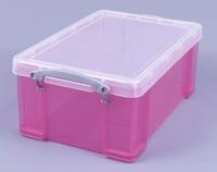Really Useful Box Aufbewahrungsbox 9,0 l - 39,5 x 25,5 x 15,5 cm transparent,...