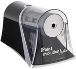 WESTCOTT elektrischer Anspitzer schwarz/silber
