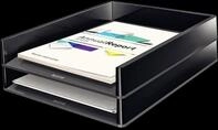 LEITZ Briefablage DIN A4 schwarz/grau