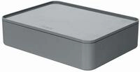 HAN Aufbewahrungsbox 26,0 x 19,5 x 6,8 cm grau