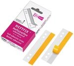 VELOFLEX Heftstreifen selbstklebend HEFTFIX transparent - 100 St&uuml;ck