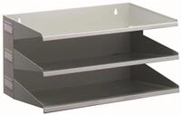 DURABLE Sortierstation DIN A4 quer 3-Fach grau