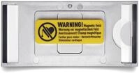 DURABLE Badge Classic Namensschilder silber 7.4 cm x 3.4 cm